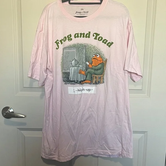Target brand Frog and Toad Graphic T-Shirt plus size 1X nwot condition pink - Picture 1 of 6